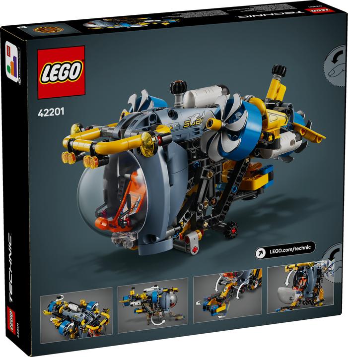 Image du produit LEGO Tiefseeforscher U-Boot (42201, LEGO Technic)