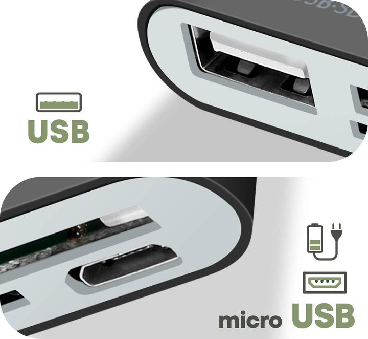 Produktbild Avizar USB-C auf USB und Micro-USB Adapter (USB Typ C, USB, Micro USB)