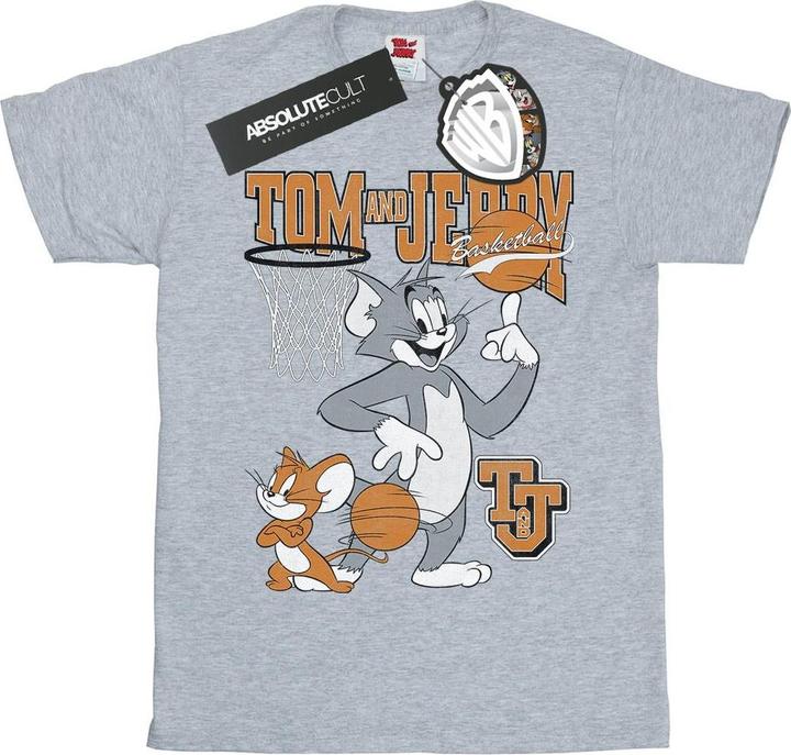 Tom & Jerry Spinning Basketball TShirt Mädchen