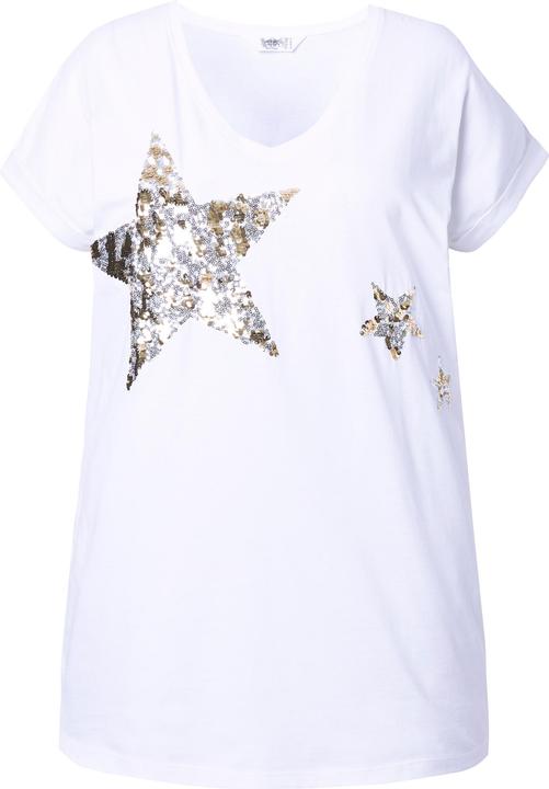 Produktbild Angel of Style T-Shirt, Komfort Fit, Pailletten-Sternen (50)