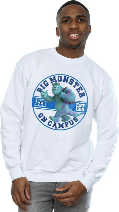 Actual product image Disney Mens Monsters University Monster On Campus Sweatshirt (4XL)