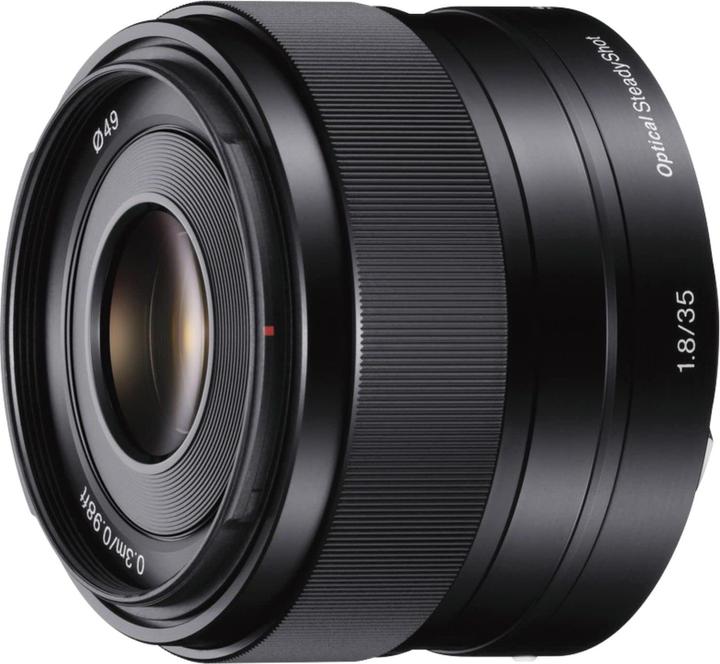 Image du produit Sony E 35mm f/1.8 OSS (Sony E, APS-C / DX)