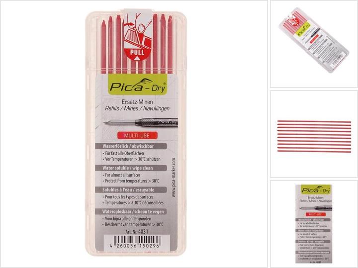 Image du produit Pica Ersatzminen (Recharger, Rouge, 2.80 mm)