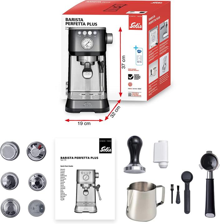 Produktbild Solis Espressomaschine Schwarz
