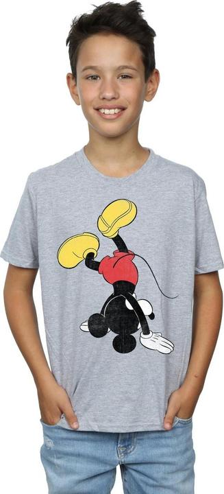 Actual product image Disney Boys Mickey Mouse Upside Down T-Shirt (140, 146)