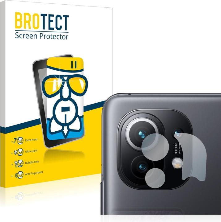 Produktbild BROTECT AirGlass Panzerglasfolie (1 Stück, Xiaomi Mi 11 5G)