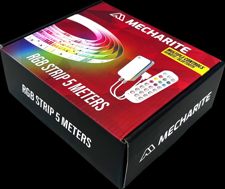 Image du produit Mecharite Bande RGB - 5 mètres (500 cm, Intérieur)