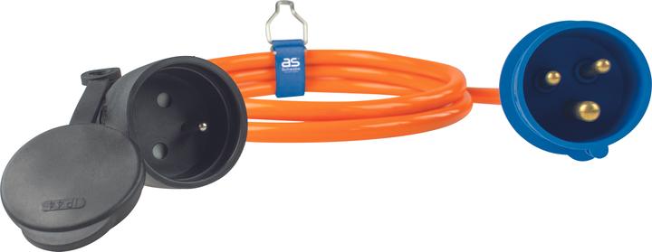 Produktbild As - Schwabe CEE Adapterleitung Französicher Standard Typ E (CEE 7/3)