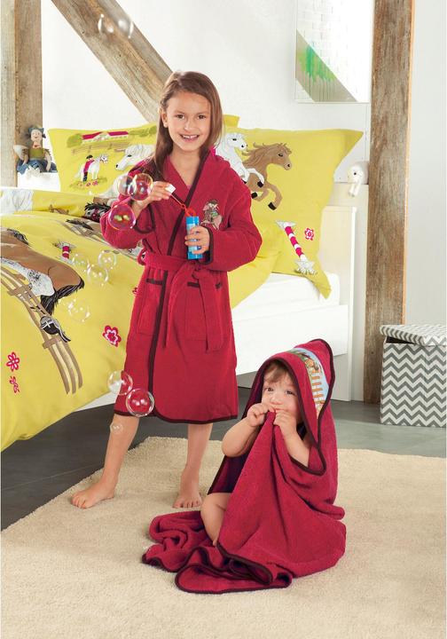 Actual product image Erwin Müller Kinder-Bademantel mit Kapuze (158, 164)