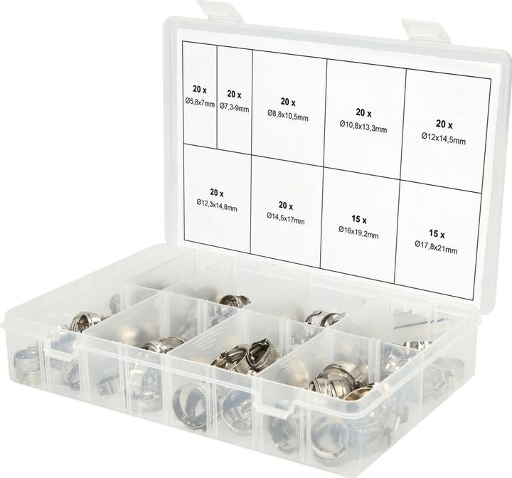 Produktbild KS Tools 1-Ohr-Schlauchschellen (Schlauchschelle, 21 mm)
