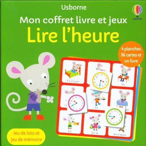 Produktbild Lire l'heure : mon coffret livre et jeux (Französisch, Nolan Kate, Schofield Jayne, 2023)