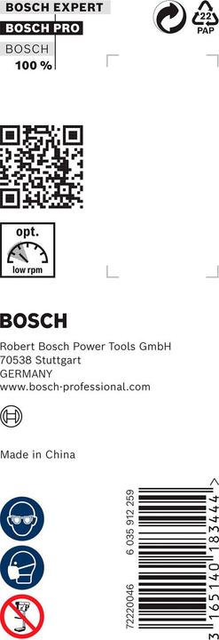 Image du produit Bosch Professional Zubehör Mèche à bois PRO Wood, 25 x 170 x 235 mm (11,1 mm)