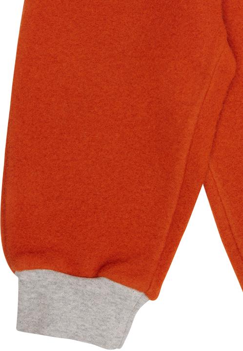 Actual product image loud + proud Trousers Wool Fleece Terracotta (68)