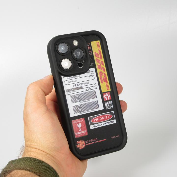 Image du produit PhoneLook Coque Gel souple DHL Frankfurt avec bords renforcés (Apple iPhone 14 Pro)