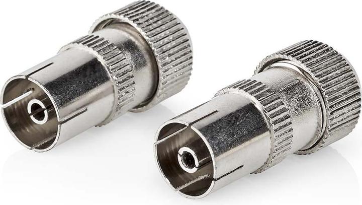 Immagine prodotto Nedis Connettore IEC (coassiale) Vite R - 2 pezzi in metallo (Cavi antenna)