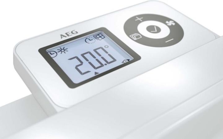 Actual product image AEG Haustechnik WKL 755, 750 W wall convector for approx. 9 m², with plug (750 W)