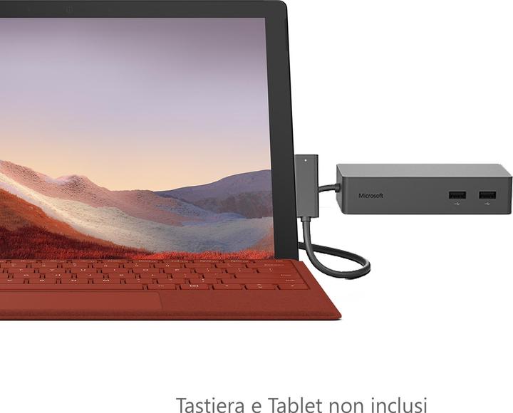 Actual product image Microsoft Surface Dock 2 (Docking port (proprietary), 1 Ports)