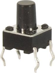 Produktbild Velleman Tactile Switch 6 X 6mm Height 9.5mm