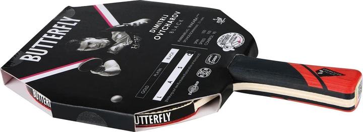 Actual product image Butterfly Table tennis racket - Dimitrij Ovtcharov Black