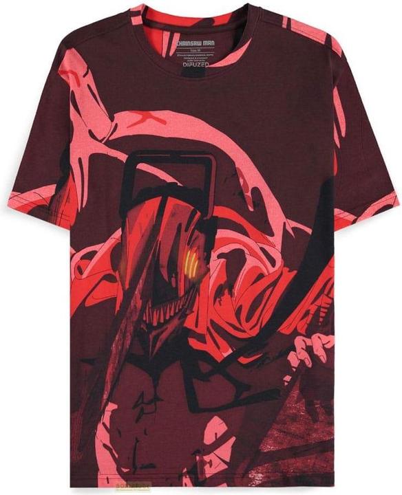 Difuzed Chainsaw Man T-Shirt Rage all Over Grösse M (M)
