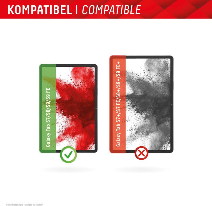 Immagine prodotto Displex Tablet Glass, Tablet Schutzglas (1 Pezzo/i, Galaxy Tab S7, Galaxy Tab S8, Galaxy Tab S9, Galaxy Tab S9 FE)