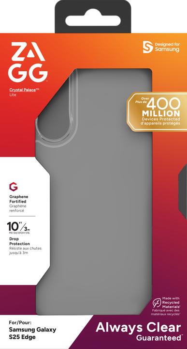 Produktbild Zagg Crystal Palace Lite (Samsung Galaxy S25 Edge)