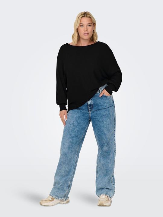 Produktbild Only Curvy einfarbiger Strickpullover (L)