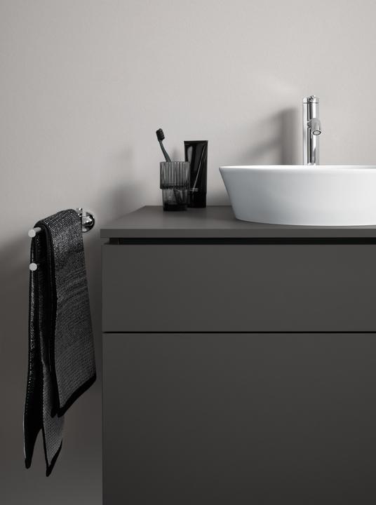 Actual product image Duravit Towel rail STARCK T 2-arm, movable, 465mm chrome