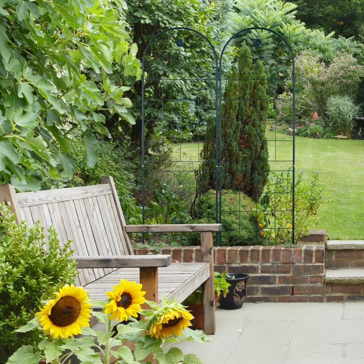Actual product image Relaxdays Garden Trellis Set of 2 (1.50 cm, 50 cm)