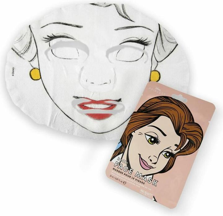 Actual product image Mad Beauty Disney Princess Belle Face Mask (25 ml) (25 ml)