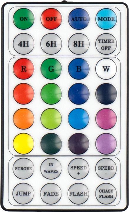 Produktbild H & S Collection LED Sternschnuppe mit 85 RGB LEDs, IP44