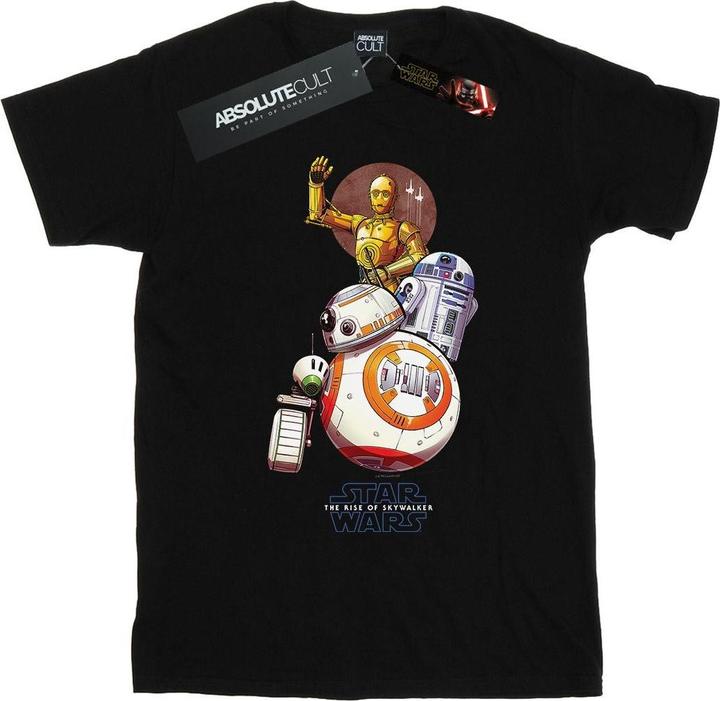 Star Wars The Rise Of Skywalker Droids Illustration TShirt