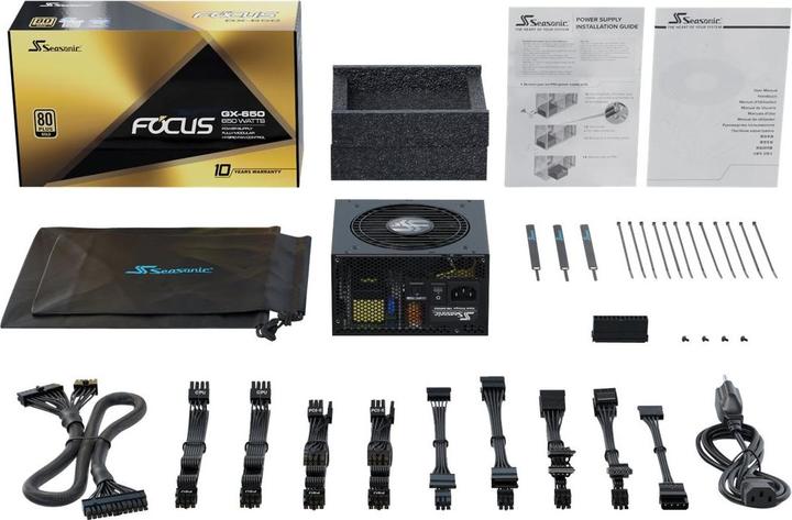 Produktbild Seasonic Focus GX (650 W)