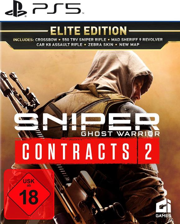 CI Games Sniper Ghost Warrior Contracts 2 Édition Élite (PS5, DE)