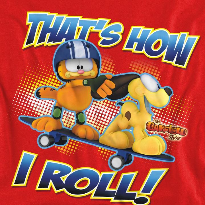 Immagine prodotto Garfield How I Roll Felpa Adulto Unisex (M)