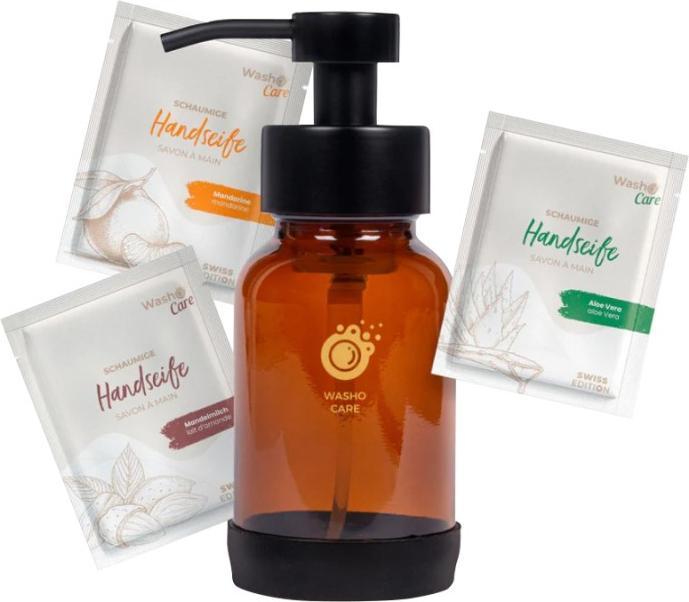 Actual product image Washo Hand Soap Swiss Edition Starter Set (refill, Liquid soap, 200 ml)