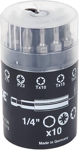 Actual product image Ironside Bit box 244051 (PZ 1-2, Ø 3 / 4 / 5 mm, 10 / 15 / 20 / 25 / 30)