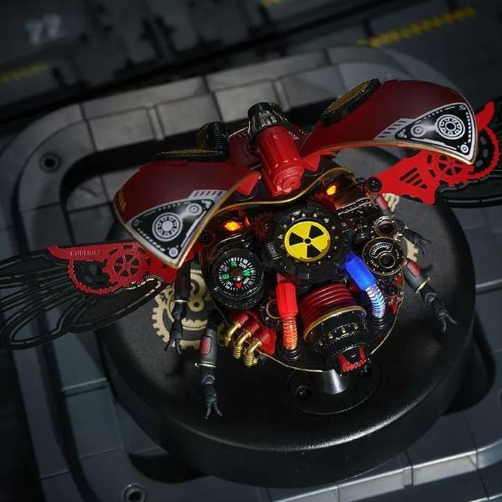 Actual product image Rokr 3D Steampunk Beetle kit : Scout Beetle (147 pieces)