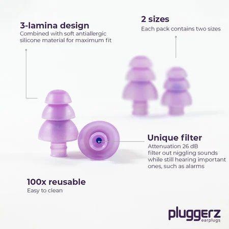 Actual product image Pluggerz Uni-Fit Sleep (4 x)