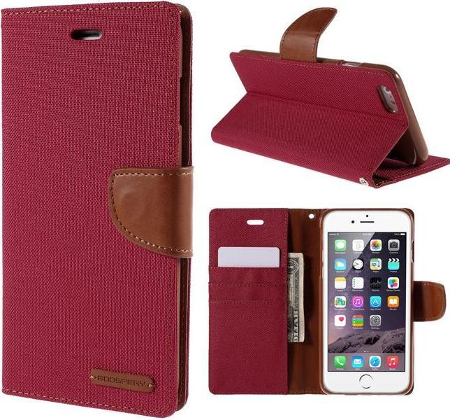 Immagine prodotto Goospery Serie Diario su tela (Apple iPhone 6 Plus, Apple iPhone 6s Plus)