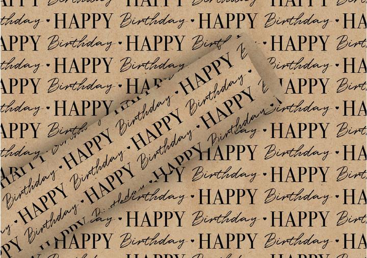 Nutritional values and ingredients Braun + Company Wrapping kraft paper (Wrapping paper, 1 x)