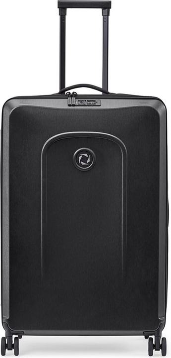 Actual product image Senz Senx Foldable Large Check In Trolley, 95L, Pure Black (95 l)