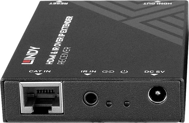 Immagine prodotto Lindy Ricevitore HDMI e IR su IP Aggiunge un altro ricevitore a un sistema extender già esistente (38398)