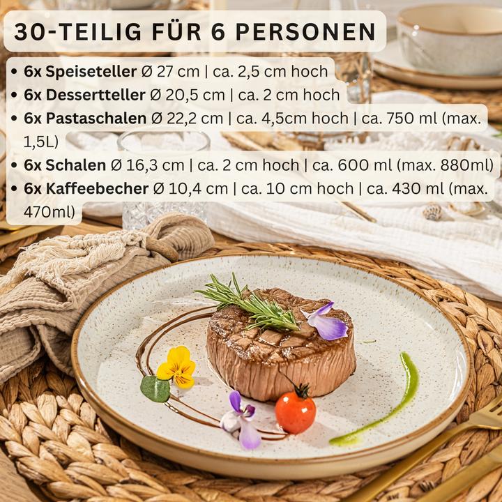 Actual product image Sänger Geschirr Rio (30 Piece)