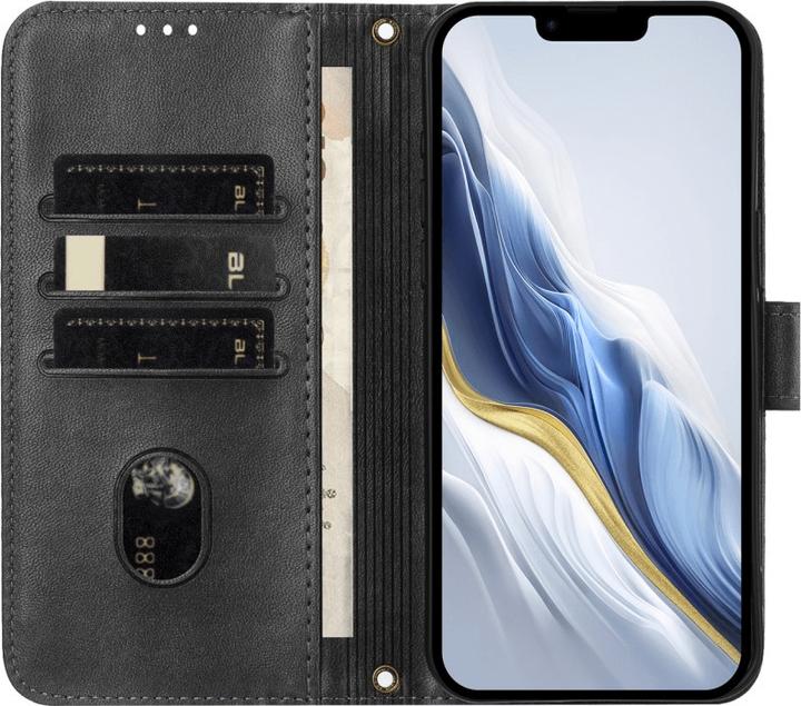 Produktbild Cover-Discount HONOR Magic7 Lite – Wildleder Look Etui im Vintage Design (Honor Magic7 Lite)