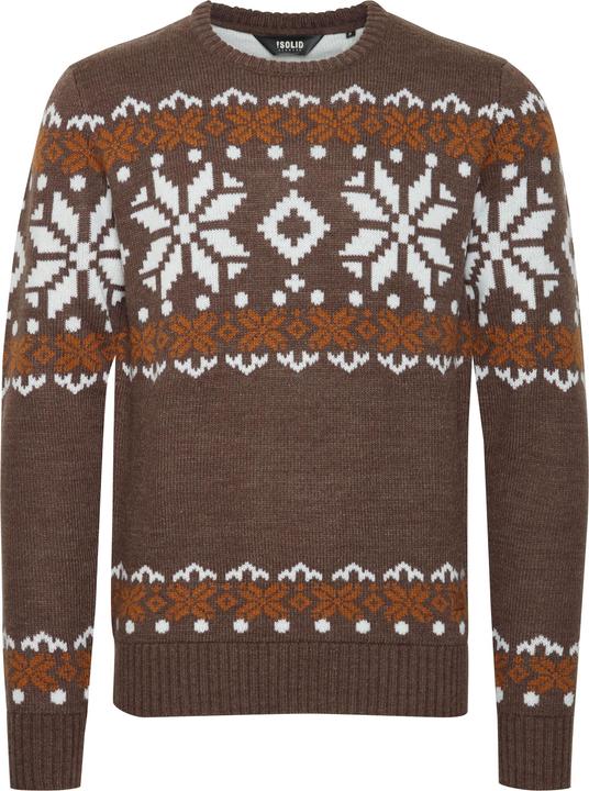 Immagine prodotto Solid Norwig Maglione In Maglia Grossa Pullover Maglieria Da Uomo Con Girocollo (XL)