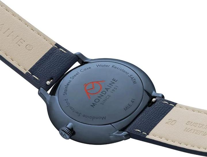 Immagine prodotto Mondaine MLE.41240.LDV Herrenuhr Doppio 41mm 5ATM (Fatto in Svizzera)