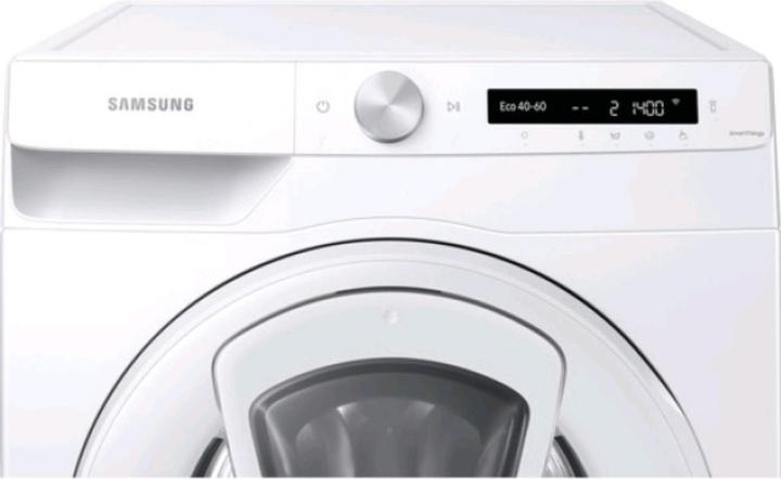 Actual product image Samsung WW80T554ATW/S2 (8 kg, Left)