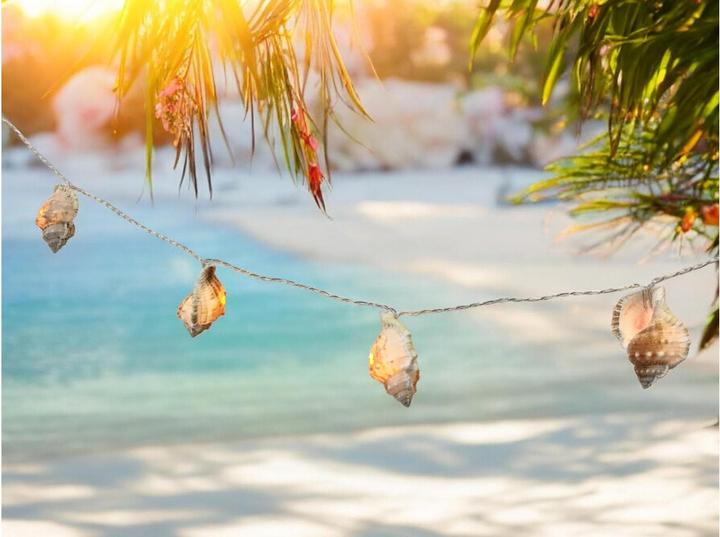 Actual product image Room05 Maritime "Shell" LED fairy lights (1.65 m)