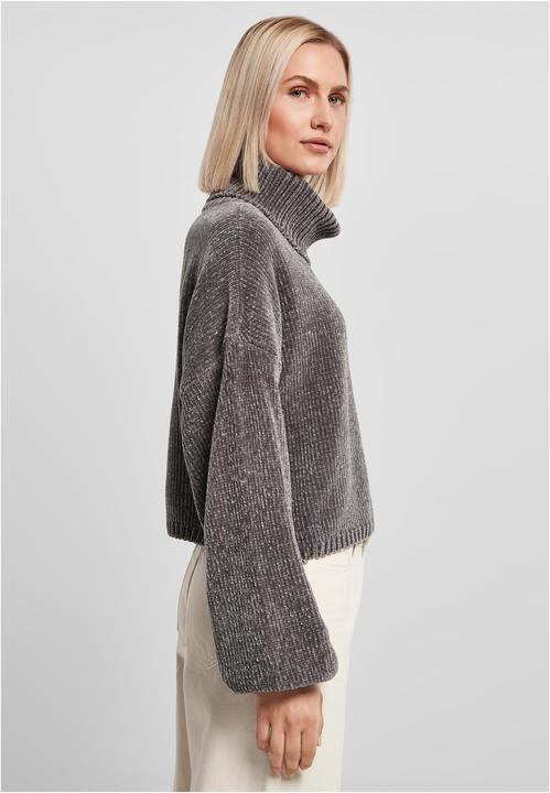 Produktbild Urban Classics Ladies Short Chenille Turtleneck Sweater - 13801 (4XL)